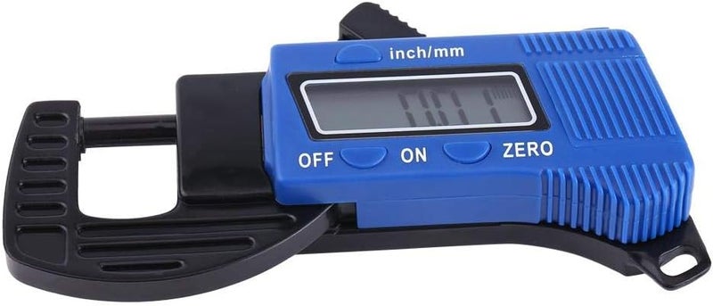 woobles Electronic Thickness Gauge,1pc Digital Micrometer Thickness Meter Thickness Tester Ranging 0-12mm - Image 2